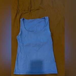 Zara Electric Blue Scoop Neck Tank